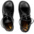 Black North Pacific Handmade Leather boots by Aurora Shoe Co. - Top Down orientation